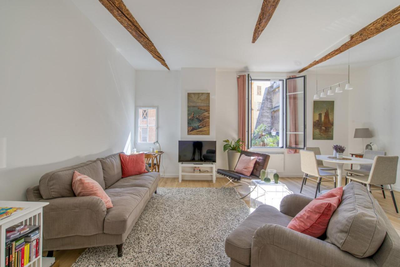 St Jobis - Charmant Appartement, Moderne Et Refait A Neuf, Vieux-Nizza Exterior foto